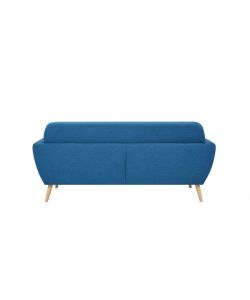 Cosma Divano 3 Posti Burton Blu 193x79x86 cm Tessuto Moderno Soggiorno