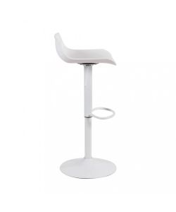 Cosma Sgabello Merano Bianco in Plastica cm 43x44x75/96 h Moderno