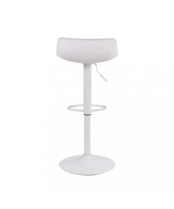 Cosma Sgabello Merano Bianco in Plastica cm 43x44x75/96 h Moderno