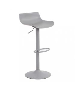 Cosma Sgabello Merano Grigio in Plastica 43x44x75/96 cm Moderno