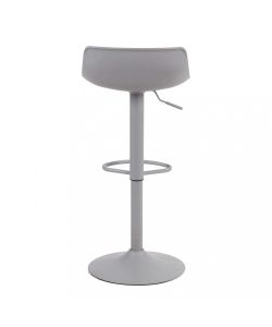 Cosma Sgabello Merano Grigio in Plastica 43x44x75/96 cm Moderno