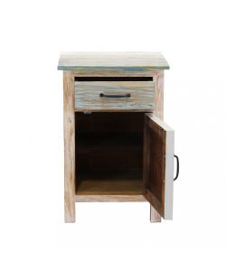 Cosma Mobile Reynold Comodino Multicolor con Cassetto 45x40x68h