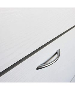 Cosma Scarpiera Vicky Bianco 3 Ante in Legno 60x24x115 cm Salvaspazio