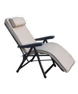 Cosma Poltrona Paradiso Automatica Pieghevole Beige 155x60x60 cm