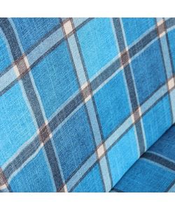 Cosma Sdraio Cipro Automatica Blu Verde Scozzese 155x60cm