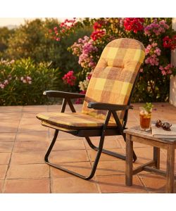Cosma Sdraio Cipro Carrello Multicolor 155x60x60cm Acciaio Tessuto