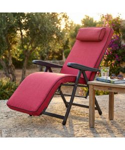 Cosma Poltrona Paradiso Automatica Imbottita Rosso 155x60x60 cm