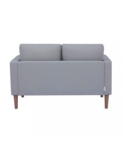 Cosma Divano 2 Posti Ramsey Grigio Chiaro in Tessuto 137x73x82 cm