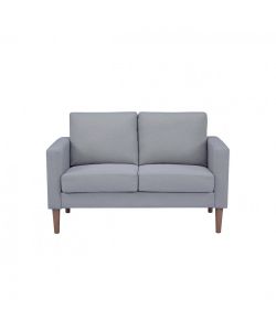 Cosma Divano 2 Posti Ramsey Grigio Chiaro in Tessuto 137x73x82 cm