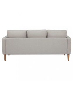 Cosma Divano 3 Posti Beige in Tessuto 180x73x82 cm per Soggiorno