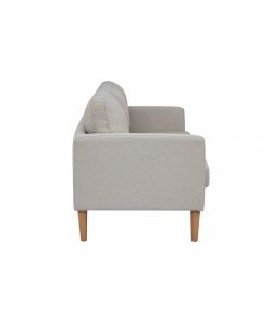 Cosma Divano 3 Posti Beige in Tessuto 180x73x82 cm per Soggiorno