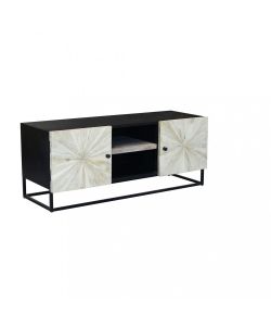 Cosma Porta TV Stanford - Mobile in legno di mango marrone 140x46x56 cm