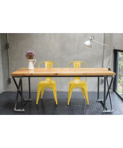 Cosma Sedia Modello Lola Giallo Antico in Metallo 35x45x85