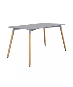 Cosma Tavolo da Giardino Rettangolare 120x80 cm Grigio Moderno