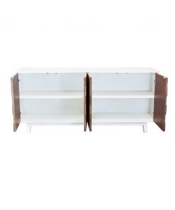 Cosma Mobile Antwan Bianco 4 Ante in Legno 180x80 cm Moderno