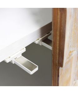 Cosma Mobile Antwan Bianco 4 Ante in Legno 180x80 cm Moderno