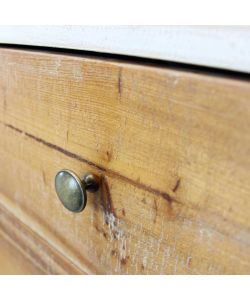 Cosma Porta TV 2 Ante e 3 Cassetti Legno Bianco 178x45x66 cm