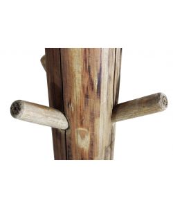 Cosma Appendiabiti Elroy in Legno Pino Riciclato Marrone 180 cm
