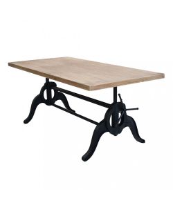 Cosma Tavolo da Giardino Boyce Rettangolare Marrone 178x86,5 cm