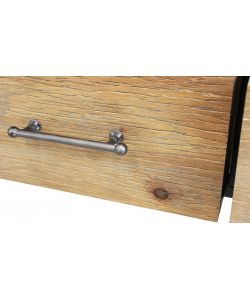 Cosma Libreria Industriale Marrone 5 Ripiani 128x44.5x153.5 cm
