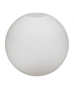 Sfera luminosa solare con speaker Bluetooth d. 30 cm bianca