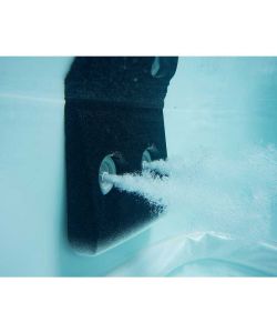 Spa Idromassaggio Oslo 1,6 x 1,6 x 0,65 mt Grigio Bubble e Jet