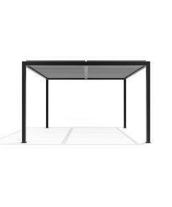 Giardini di Maggio Pergola Bioclimatica Calicantus - Antracite Argento - 4x3 m