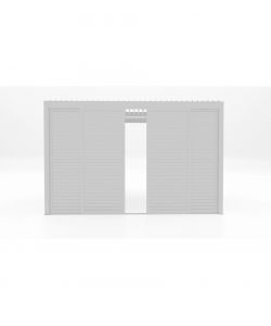 Giardini di Maggio Pannelli Persiana per Pergola Calicantus - Bianco - Lato 4m - 370x238 cm