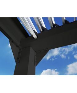 Giardini di Maggio Pergola Bioclimatica Solanum Plus - Antracite - 3x3m