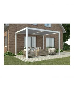 Giardini di Maggio Pergola Bioclimatica Solanum Plus - Bianca - 4x3x2,4 mt