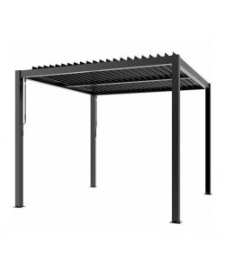 Giardini di Maggio Pergola Bioclimatica Calicantus - Antracite - 4x4x2.5m