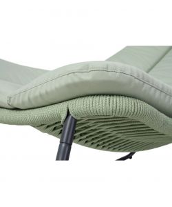 Giardini di Maggio Poltrona Dondolo Dalia Verde 126x95x90 cm Outdoor