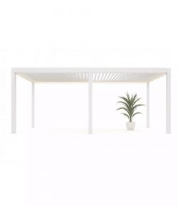 Giardini di Maggio Pergola Bioclimatica Motorizzata 7,8x4m Bianca
