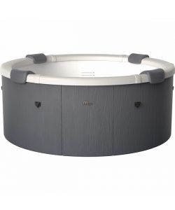 SPA Denver Idromassaggio Grigio 180 cm per 6 Persone con Funzioni Avanzate