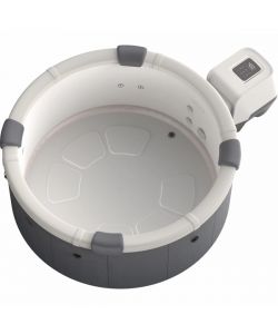 SPA Denver Idromassaggio Grigio 180 cm per 6 Persone con Funzioni Avanzate