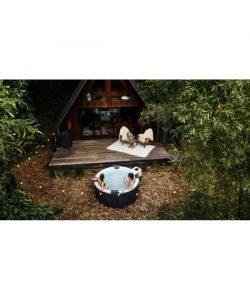 SPA Denver Idromassaggio Grigio 180 cm per 6 Persone con Funzioni Avanzate