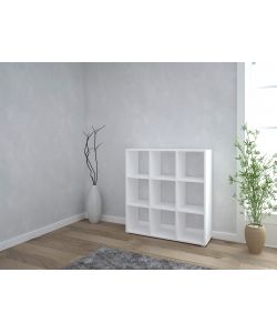 Libreria CUBO 3x3 bianco