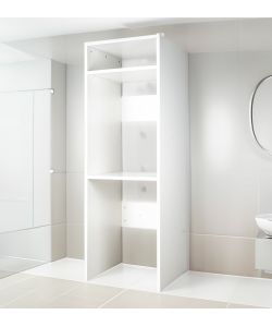 Mobile Combinato Lavatrice Asciugatrice - Bianco - 70x203 cm