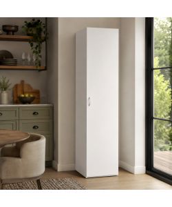 CTF Mobile Colonna Tuttopiani Bianco 1 anta 5 ripiani  35x66x203 h cm
