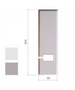 Placca Abs Bianco