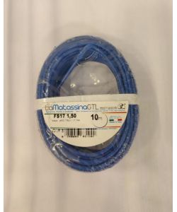 Go-At Topline Cavo elettrico unipolare FS17 1,5 mm² blu 10 m isolato