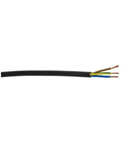 Cavo elettrico multipolare H05VV-F 3G1 300/500V PVC nero flessibile