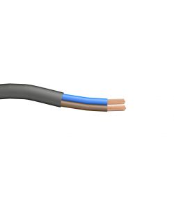 H03VVH2-F Cavo elettrico piatto flessibile Nero 2x0,75 mmq per elettrodomestici