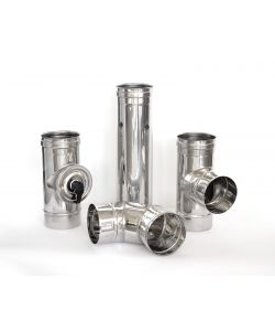 Allacciamento Inox D80 Mono