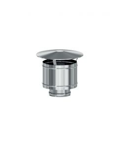 Terminale Antintemperie 316 D.080 - Doppia Parte - � 80 mm - Acciaio
