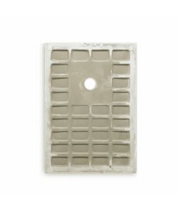 Koricini Piatto Doccia Milano 120x80 cm Resina Bianca Effetto Pietra