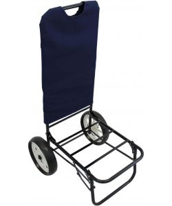 Carrello Sirio Pieghevole Grigio 45x50xH103 cm 30 kg per Spiaggia