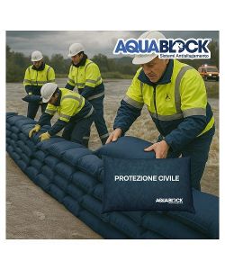 AquaBlock Sacchi Antiallagamento Strong 60x40 cm Confezione da 10 Pz