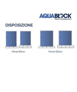 AquaBlock Sacchi Autoespandenti Antiallagamento 20x40 cm 8 Pz