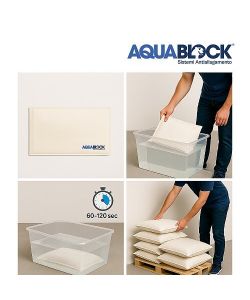 AquaBlock - Sacchi Antiallagamento 60x40 cm - Confezione da 4 pezzi